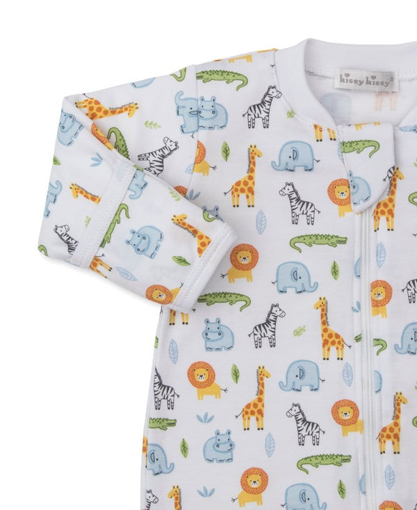 Safari Wild Zip Footie
