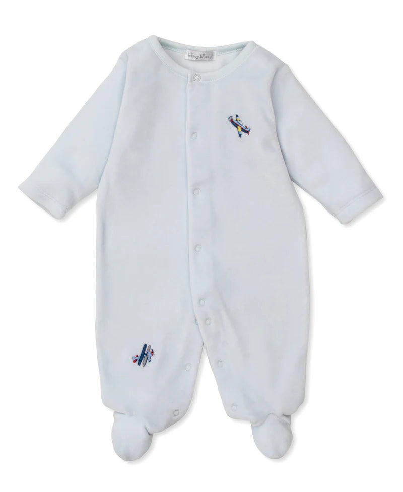 Air Adventures Velour Footie