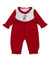 Kissy Kissy Baby's First Christmas Ruffle Playsuit