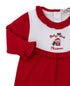 Kissy Kissy Baby's First Christmas Ruffle Playsuit