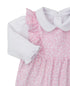 Fall in Bloom Pink Overall Set