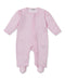 Fall in Bloom Pink Zip Footie