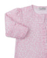 Fall in Bloom Pink Zip Footie
