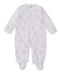 Giraffe Grace Pink Zip Footie