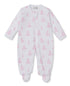 Giraffe Grace Pink Zip Footie