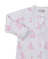 Giraffe Grace Pink Zip Footie
