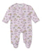 Pink Jungle Safari Zip Footie