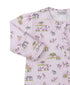 Pink Jungle Safari Zip Footie