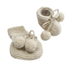 KIP Alpaca Booties, Cloud