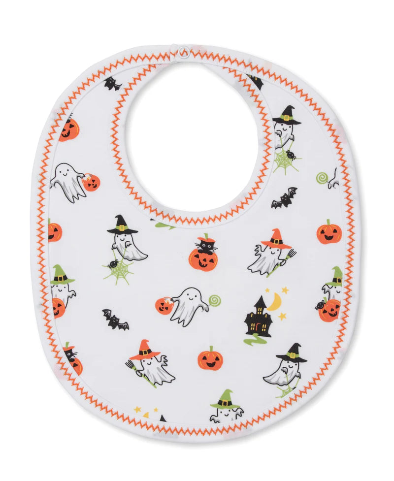 Ghostly Cheer Print Bib