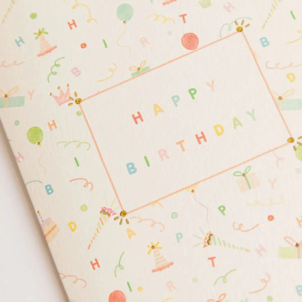 Karen Adams Designs Card - Birthday Wishes