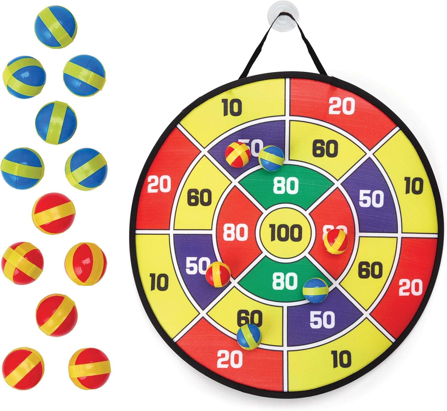 Kidoozie Stick 'N Score Dartboard