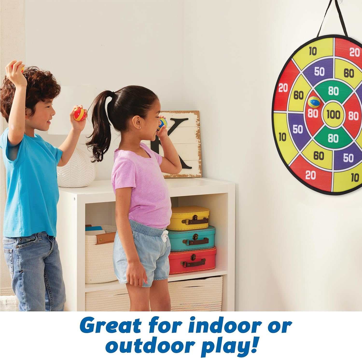Kidoozie Stick 'N Score Dartboard