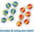 Kidoozie Stick 'N Score Dartboard