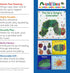 Kids Preferred World of Eric Carle The Very Hungry Caterpillar 6 Inch Vinyl Bath Book