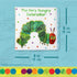 Kids Preferred World of Eric Carle The Very Hungry Caterpillar 6 Inch Vinyl Bath Book