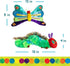 Kids Preferred World of Eric Carle, The Very Hungry Caterpillar Butterfly Reversible Stuffed Animal Plush Toy