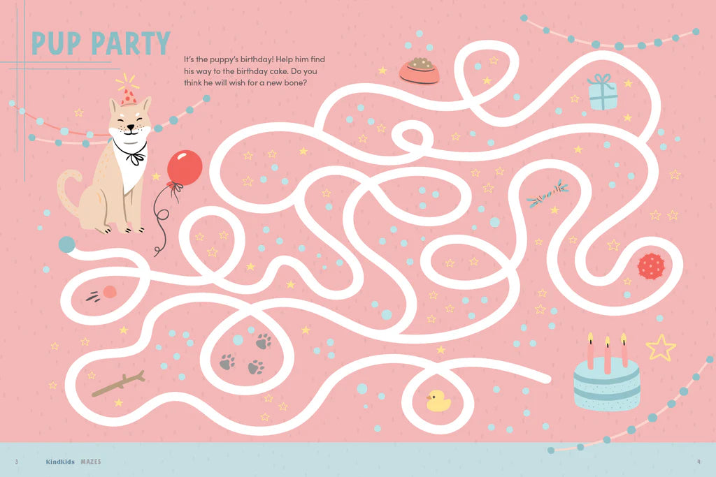 Schiffer Publishing KindKids Fun Mazes: Brain-Boosting Puzzles for Kids