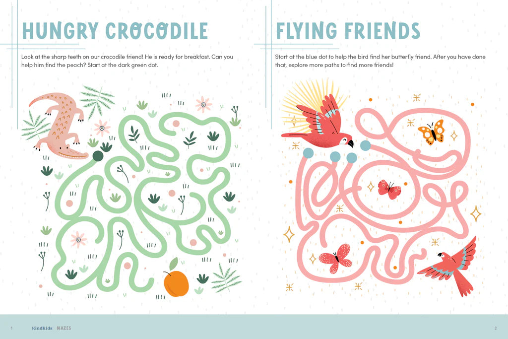 Schiffer Publishing KindKids Fun Mazes: Brain-Boosting Puzzles for Kids