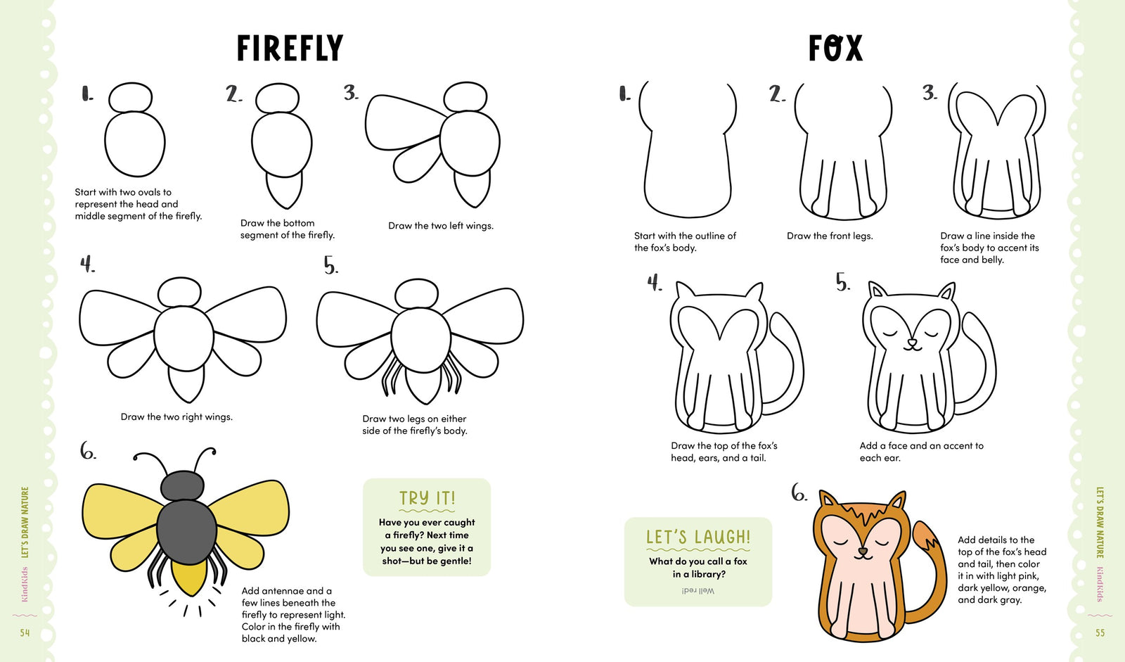 Schiffer Publishing KindKids Let's Draw Nature