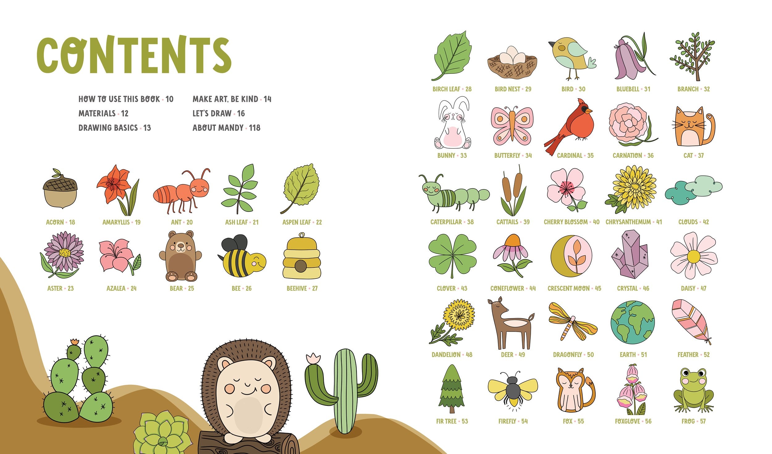 Schiffer Publishing KindKids Let's Draw Nature