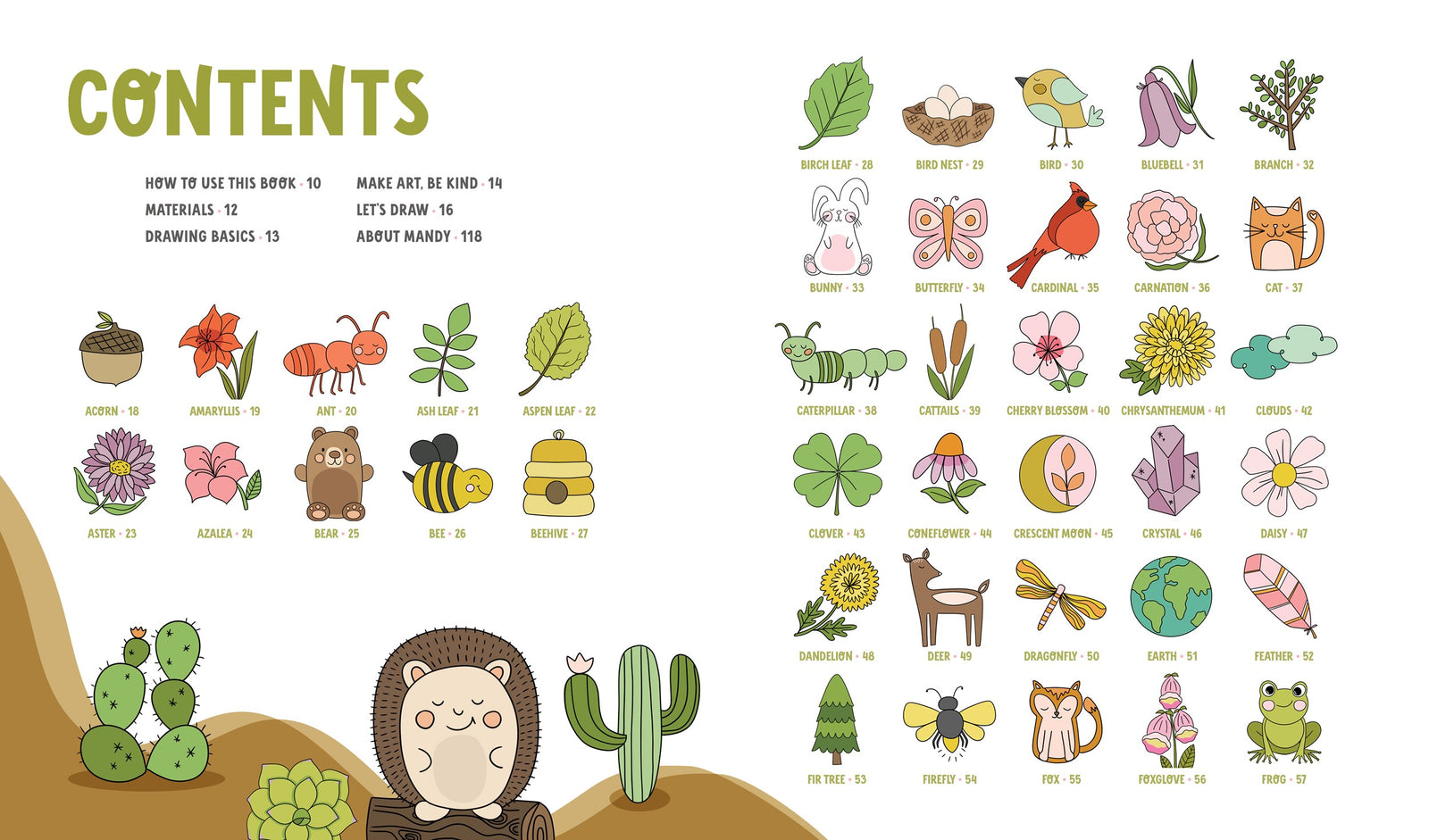 Schiffer Publishing KindKids Let's Draw Nature