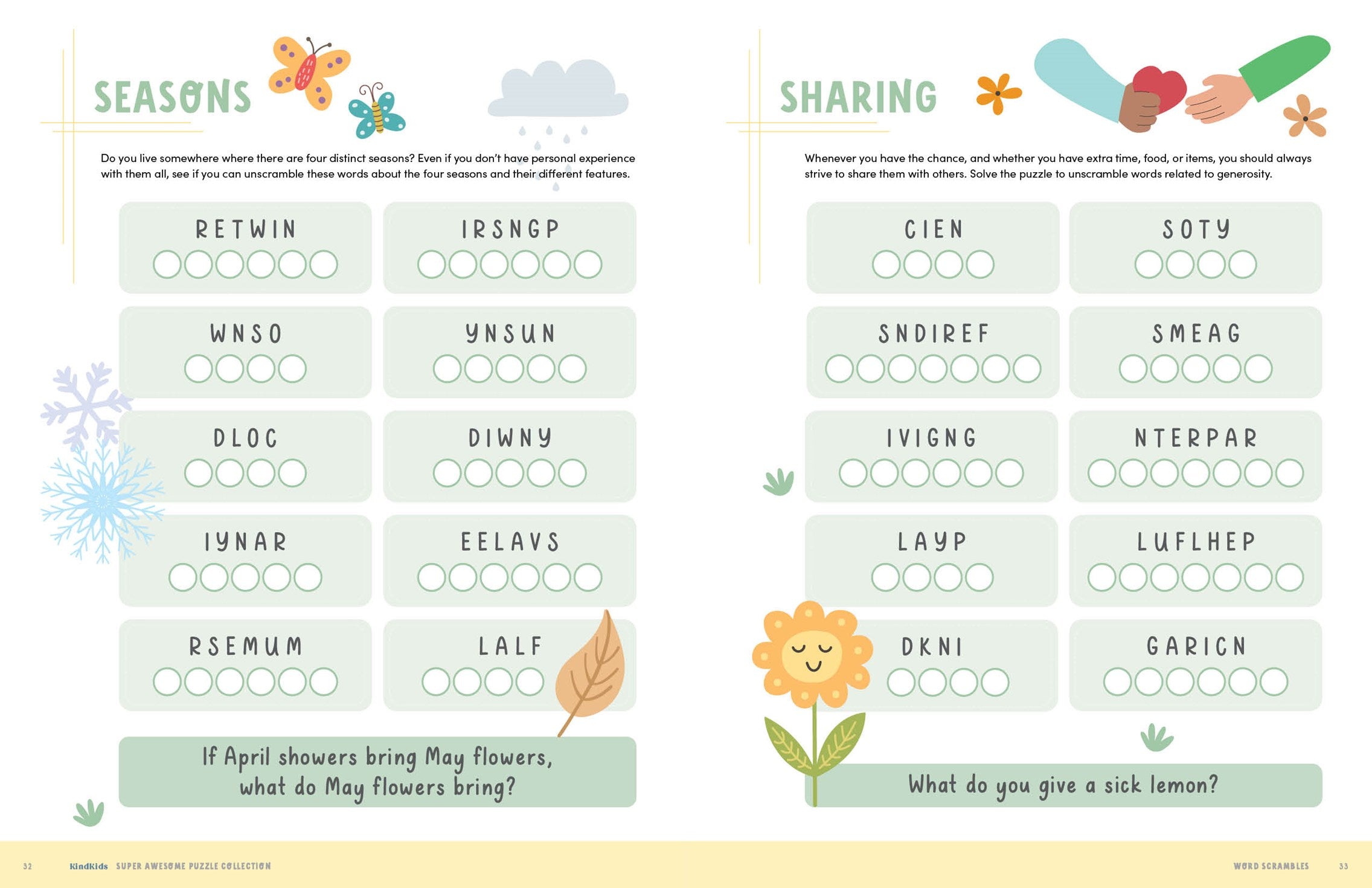 Schiffer Publishing KindKids Super Awesome Puzzle Collection