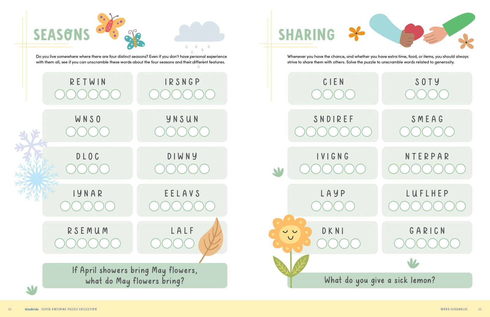 Schiffer Publishing KindKids Super Awesome Puzzle Collection