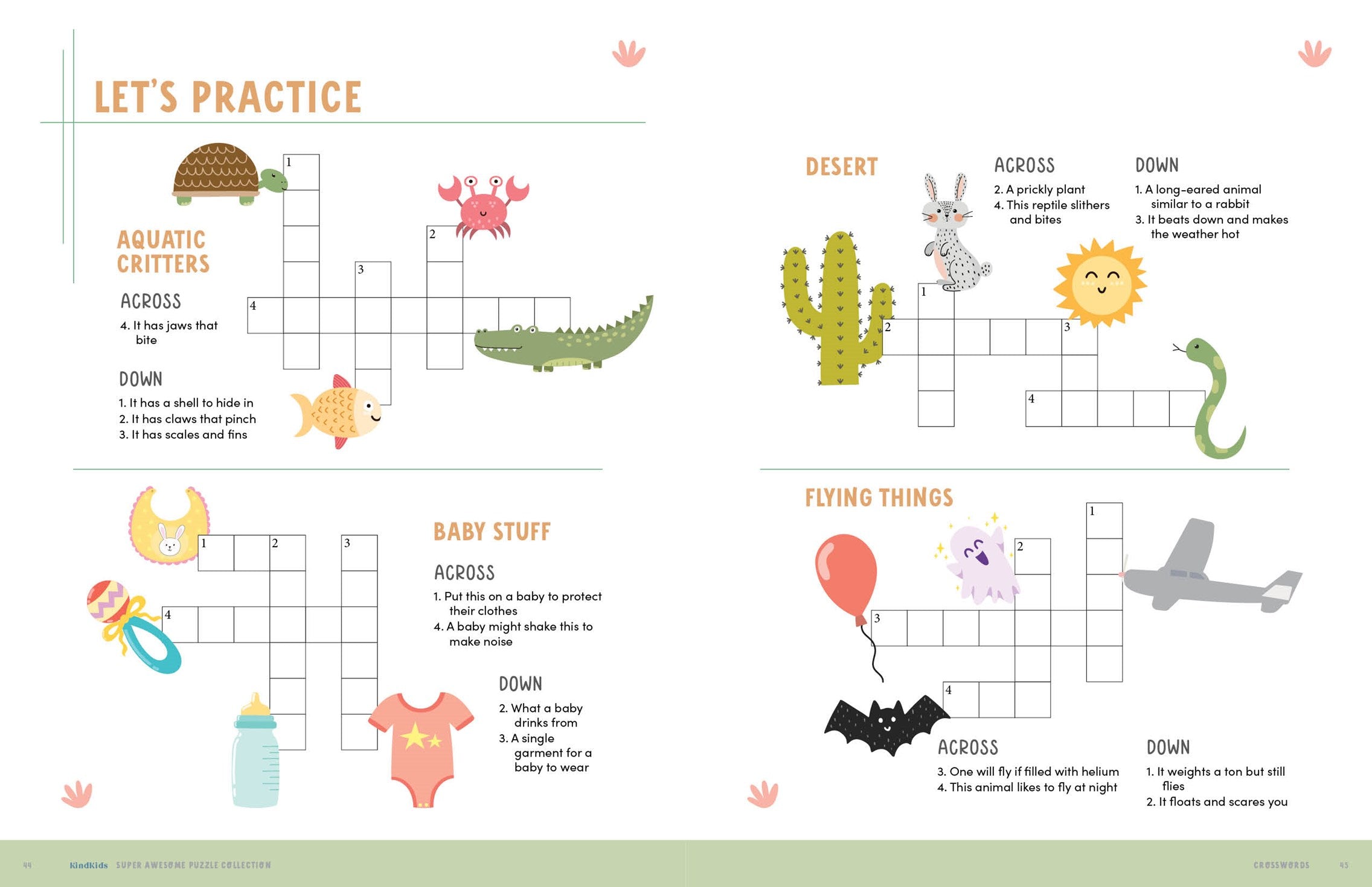 Schiffer Publishing KindKids Super Awesome Puzzle Collection