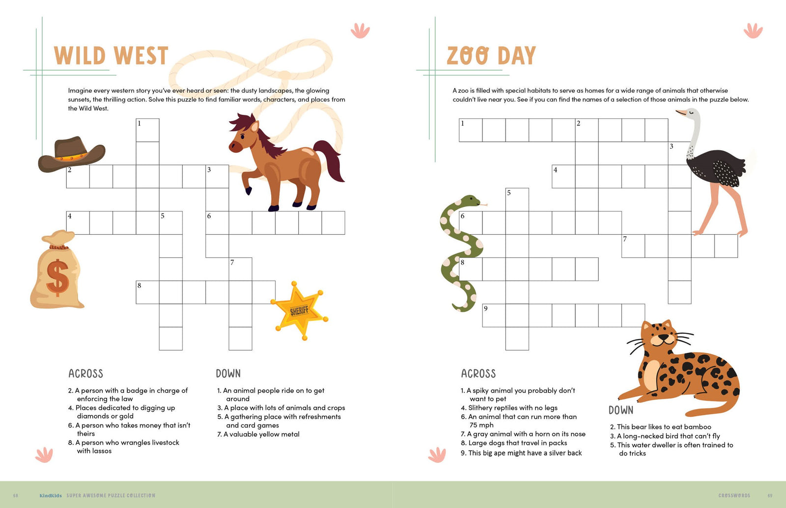 Schiffer Publishing KindKids Super Awesome Puzzle Collection