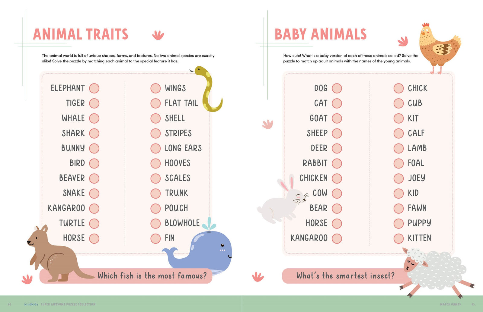 Schiffer Publishing KindKids Super Awesome Puzzle Collection