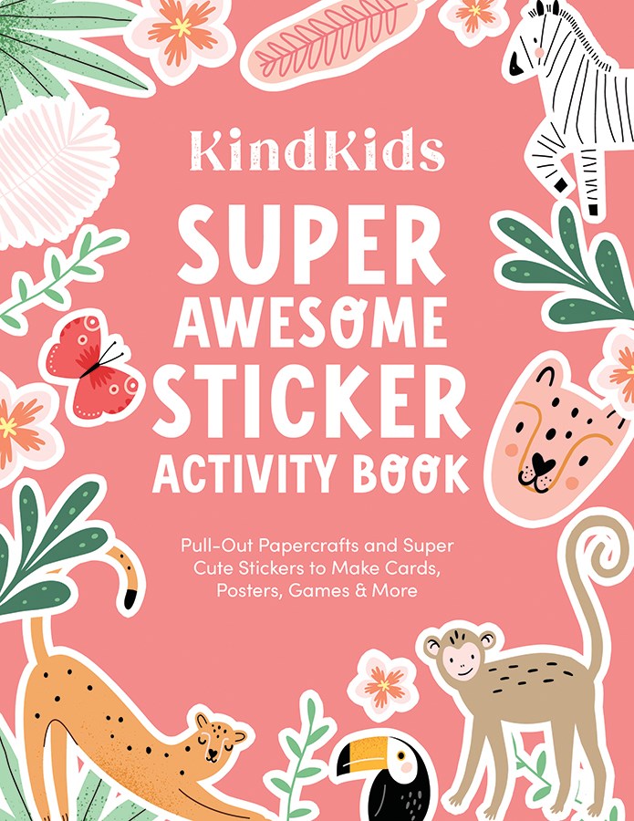Schiffer Publishing KindKids Super Awesome Sticker Activity Book