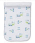Kissy Golf Club Burp Cloth, Blue