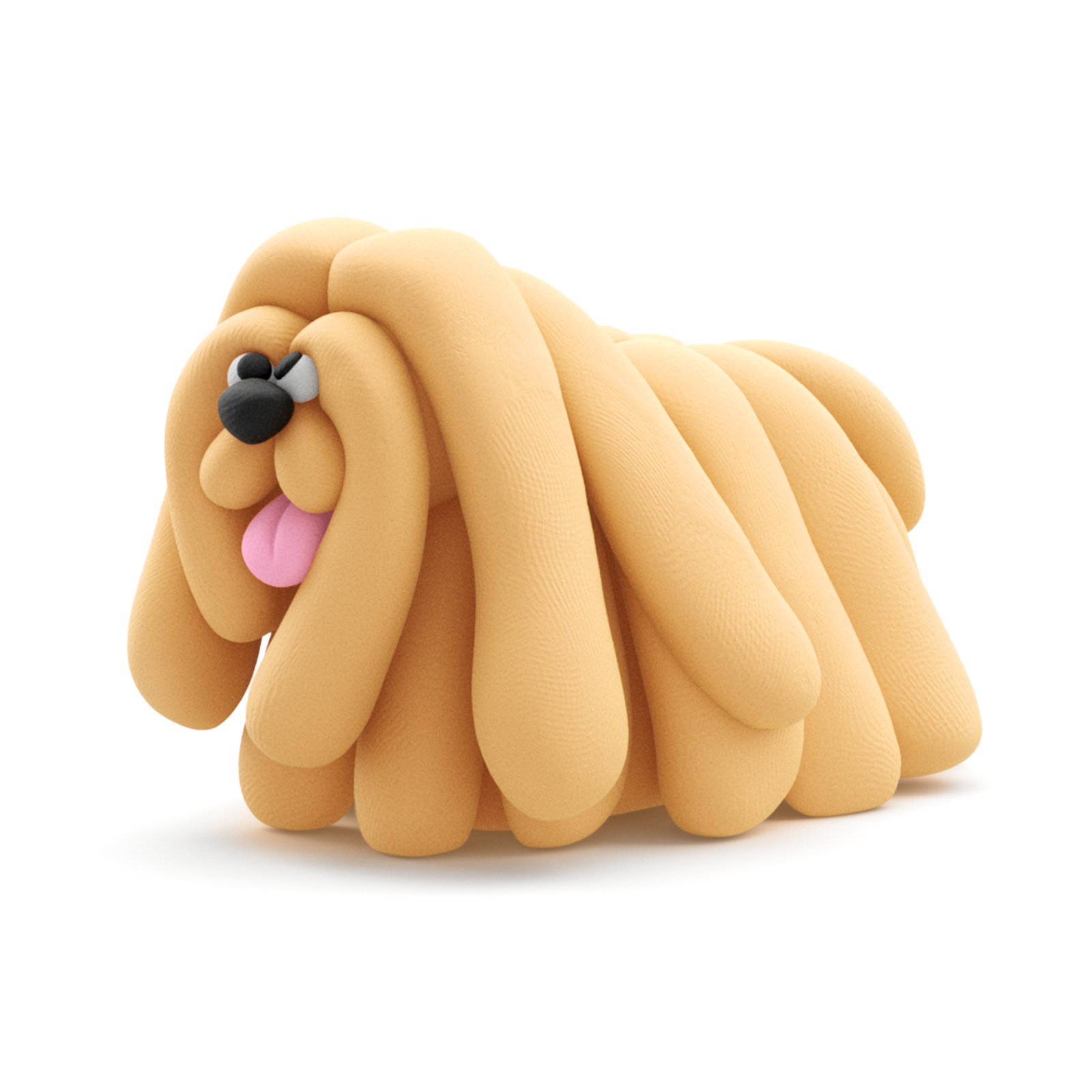 Fat Brain Toys Hey Clay Dog Buddies - 15 Can Modeling Air-Dry Clay