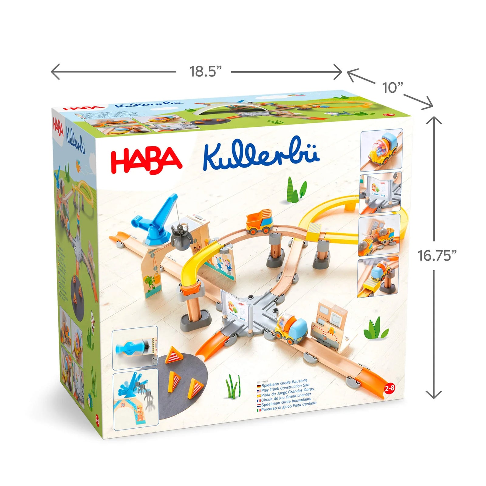 Haba Kullerbü Construction Zone Play Track Set