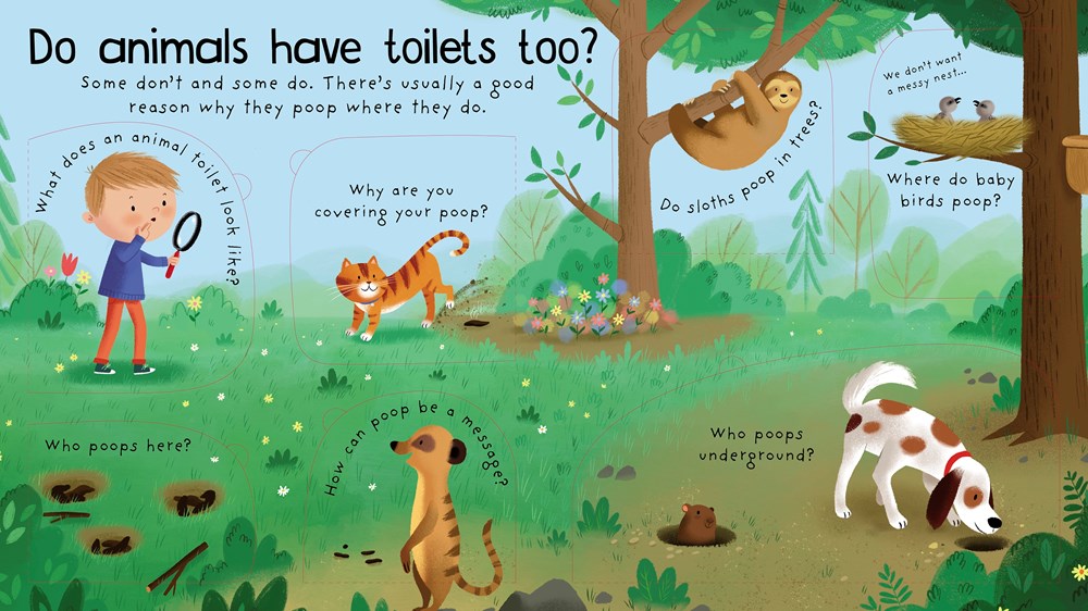 Lift-the-Flap: Where Does Poop Go?