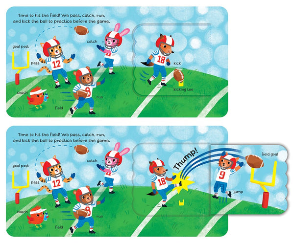 Lift-the-Flap: Let's Play Football