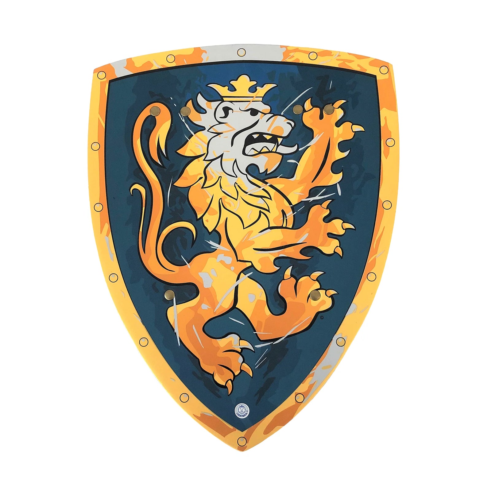 Liontouch Pretend-Play Foam Noble Knight Small Shield - Blue