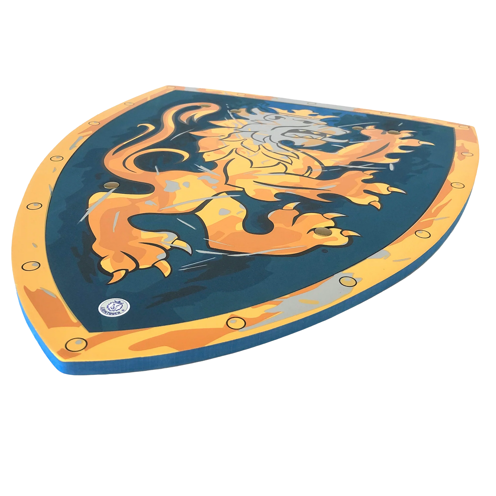 Liontouch Pretend-Play Foam Noble Knight Small Shield - Blue