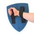 Liontouch Pretend-Play Foam Noble Knight Small Shield - Blue