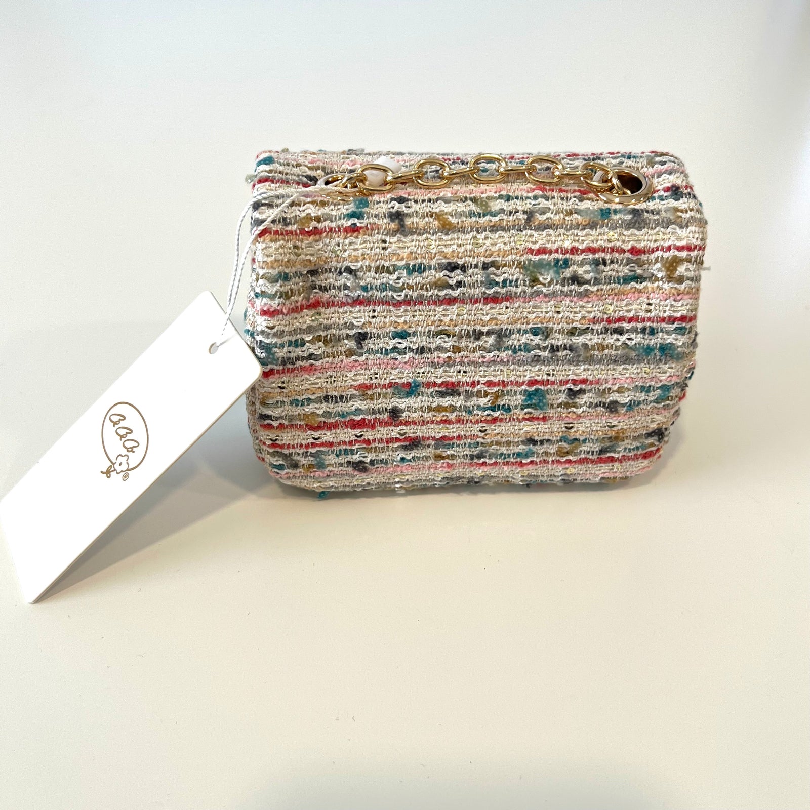 Ce Ce Co Little Lady Tweed Purse - Vintage Ivory
