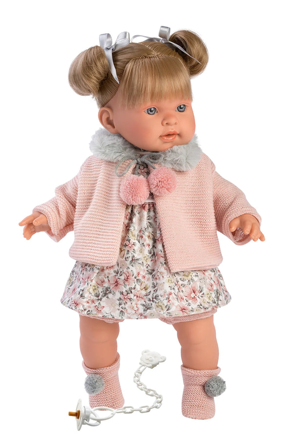 Soft Body Crying Baby Doll Kelsey 16.5"