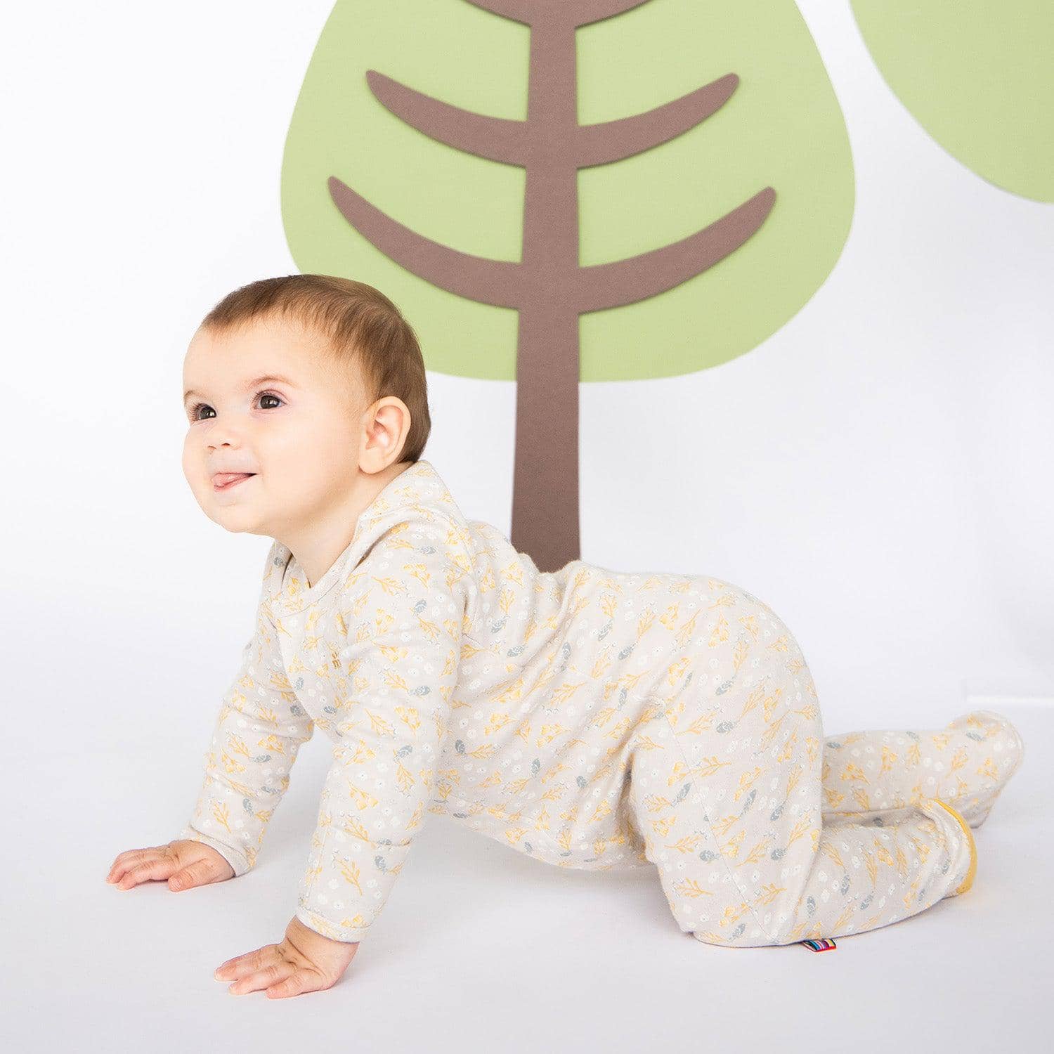 Logan Organic Cotton Magnetic Parent Favorite Footie