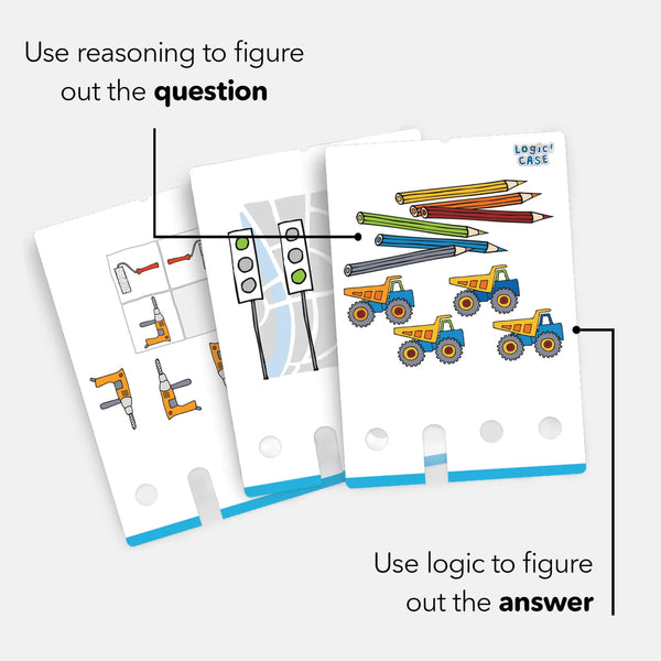 Logic! CASE Extension Set – Construction Site, Age 6+