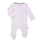 Love Lines Pointelle Footie, Pink