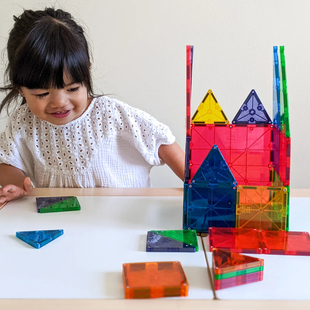 MAGNA-TILES® Clear Colors 32 Piece Set