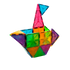 MAGNA-TILES® Clear Colors 32 Piece Set