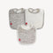 Magnetic Me Gray Baa Baa Baby Modal Bibs