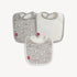 Magnetic Me Gray Baa Baa Baby Modal Bibs