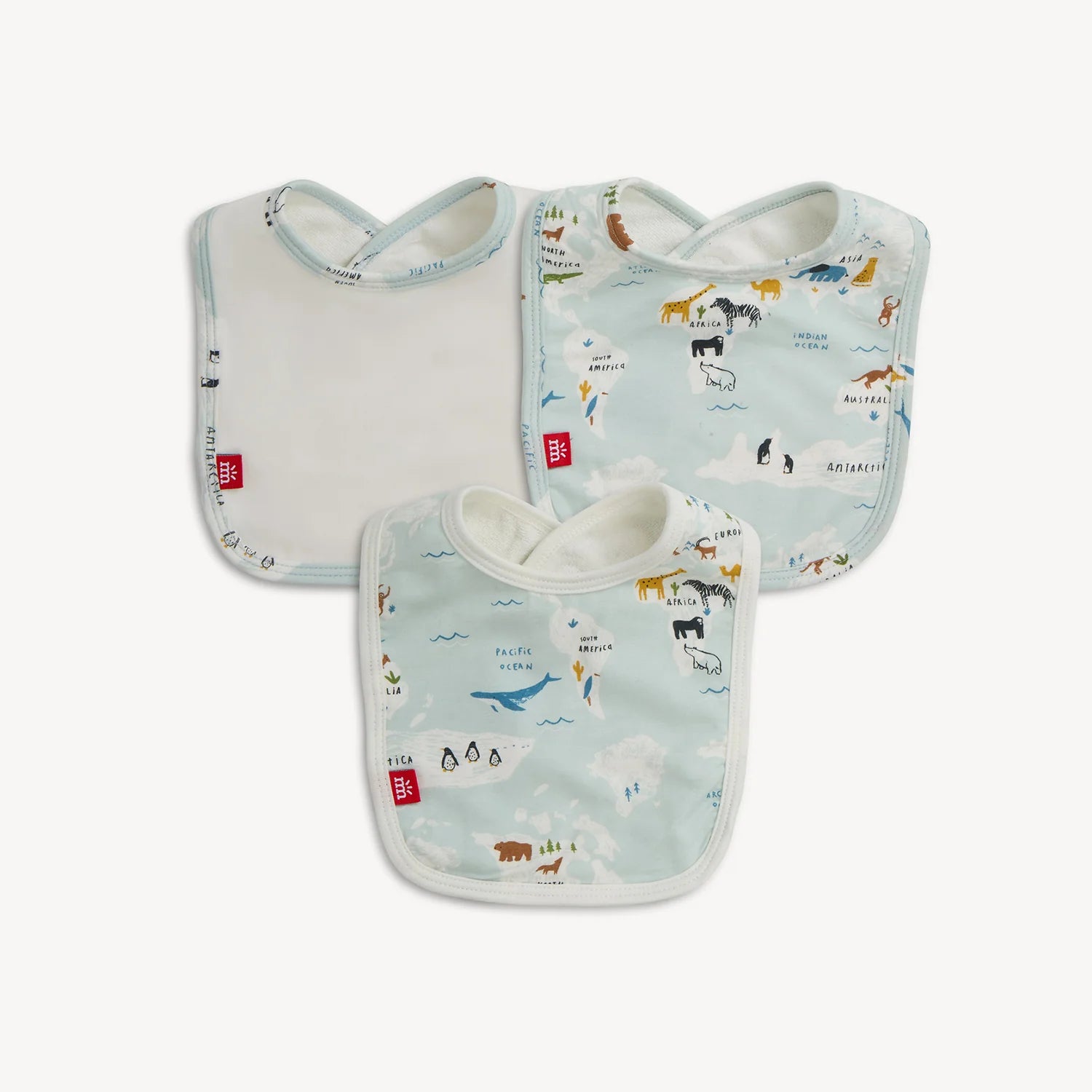 Magnetic Me Sea The World Modal Bib 3-pack